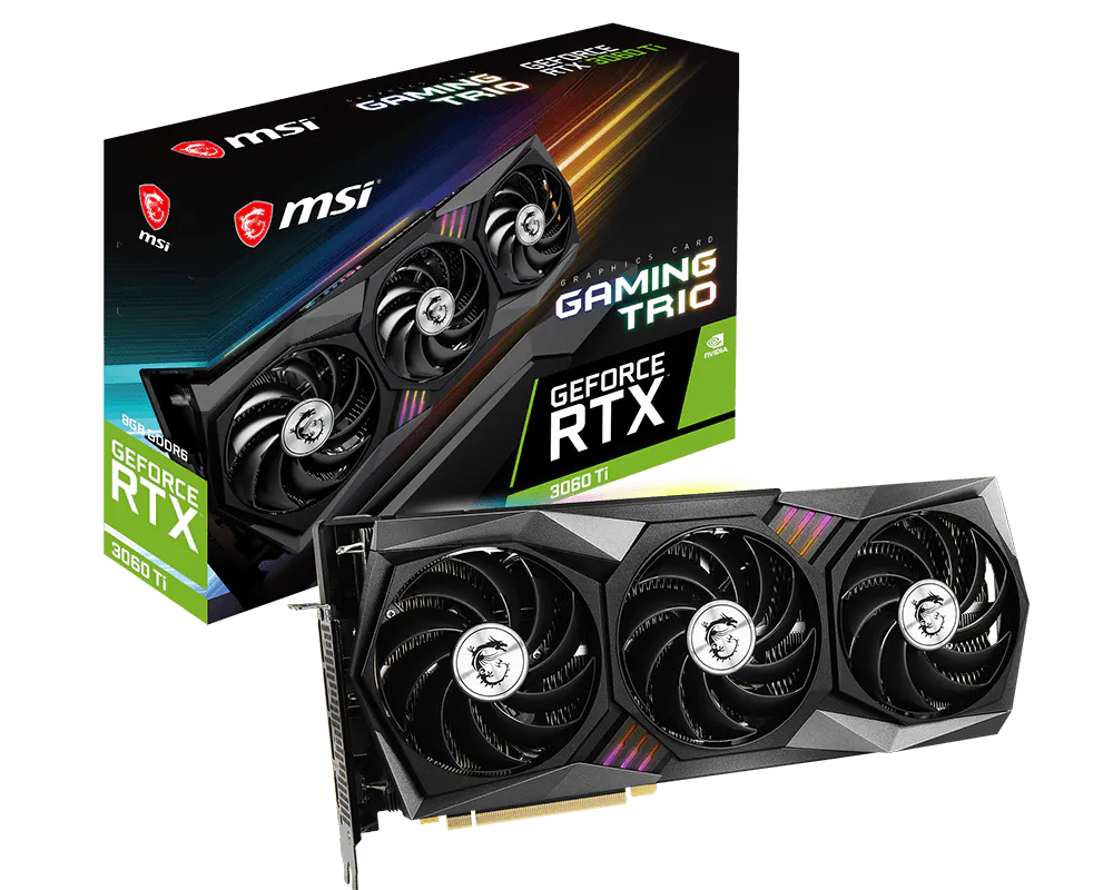 MSI GeForce RTX 3060 Ti GAMING TRIO